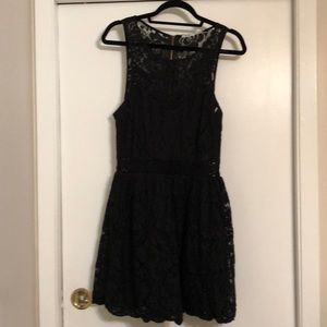 Black Lace Dress